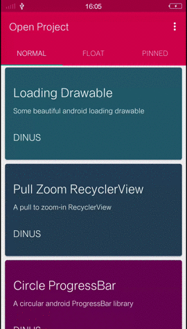 GitHub - dinuscxj/RecyclerRefreshLayout: A pull to refresh layout for  android, the RecyclerRefreshLayout is based on the SwipeRefreshLayout.  support all the views, highly customizable, code simplicity, etc. really a  practical RefreshLayout!