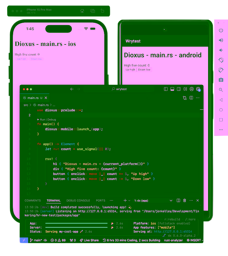 Android and iOS