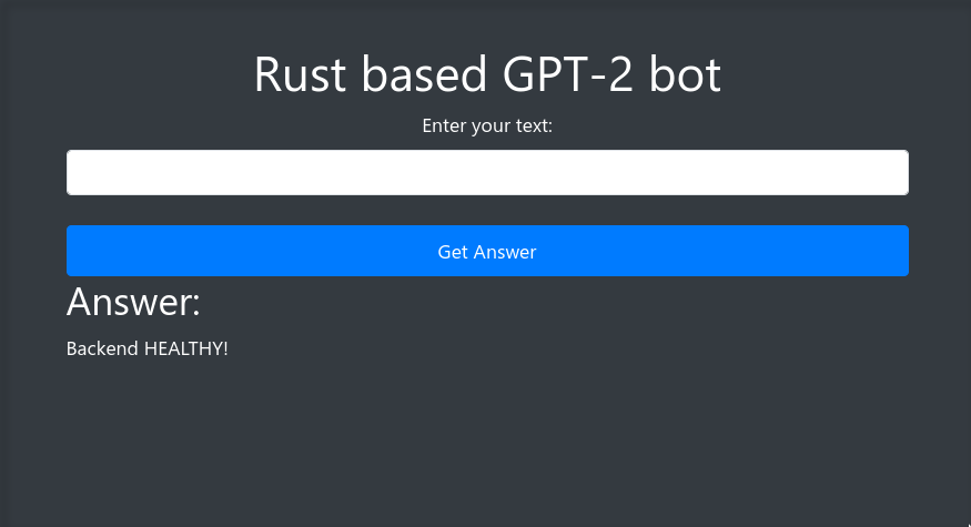 Chat Bot using GPT-2