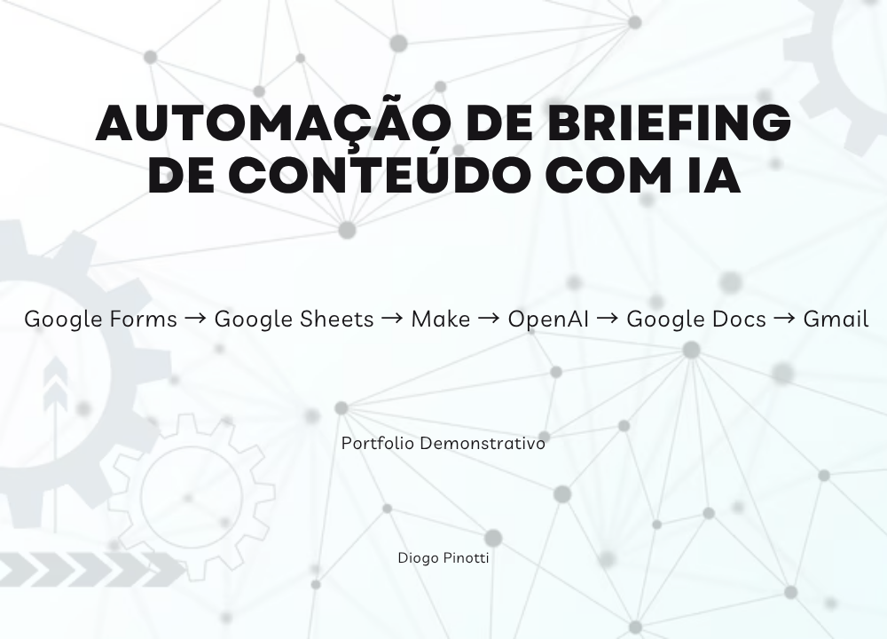 Automação de Briefing de Conteúdo com IA