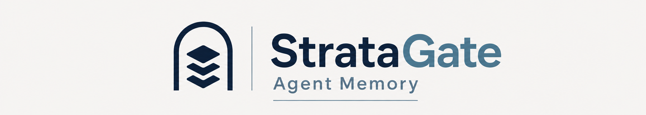StrataGate Agent Memory banner