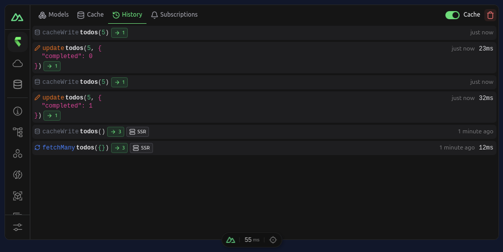 Devtools screenshot