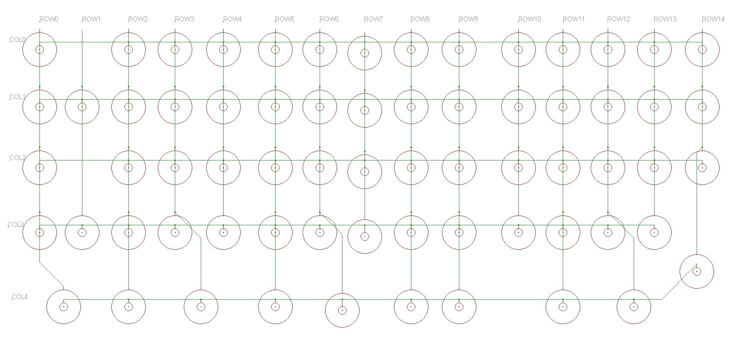 Keyboard matrix