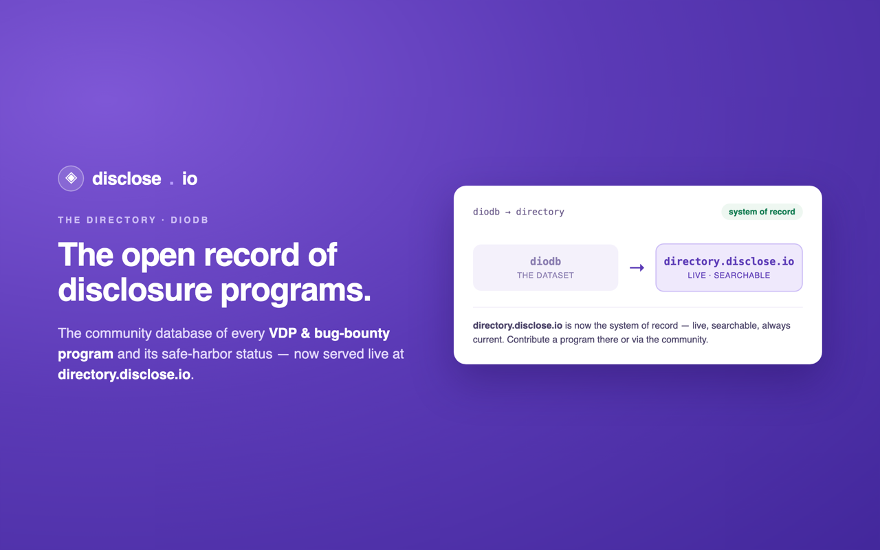 diodb · disclose.io