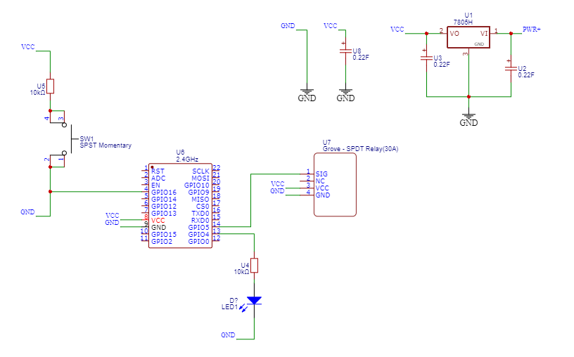 schematic door control