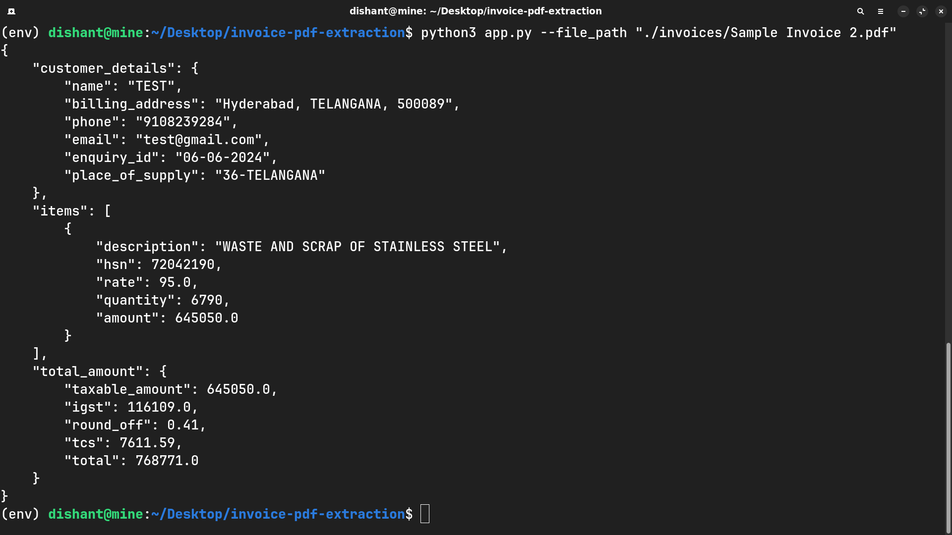 GitHub - dishant-yadav/swipe-assignment-pdf-extraction: A CLI based ...