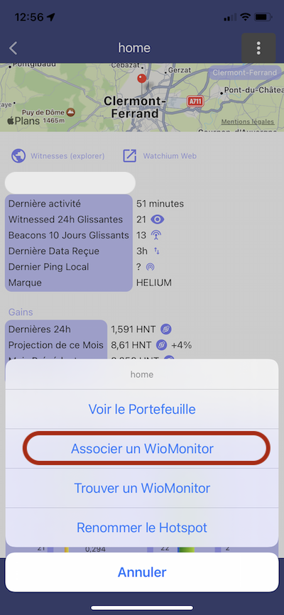 Wio Helium Monitor Setup