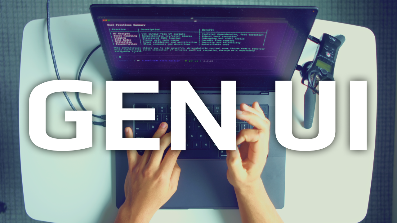 GenUI Output Style