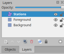 Tiled app Layers Panel