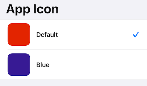 AppIcon Example