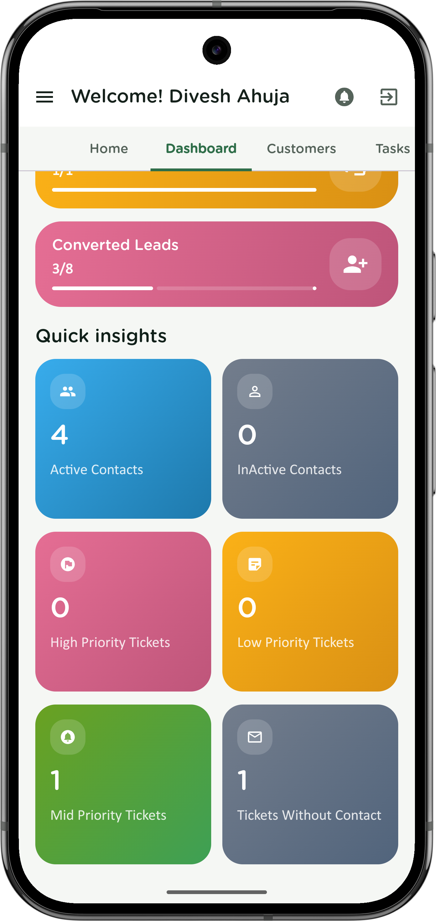Perfex Android App (Lead Management App)