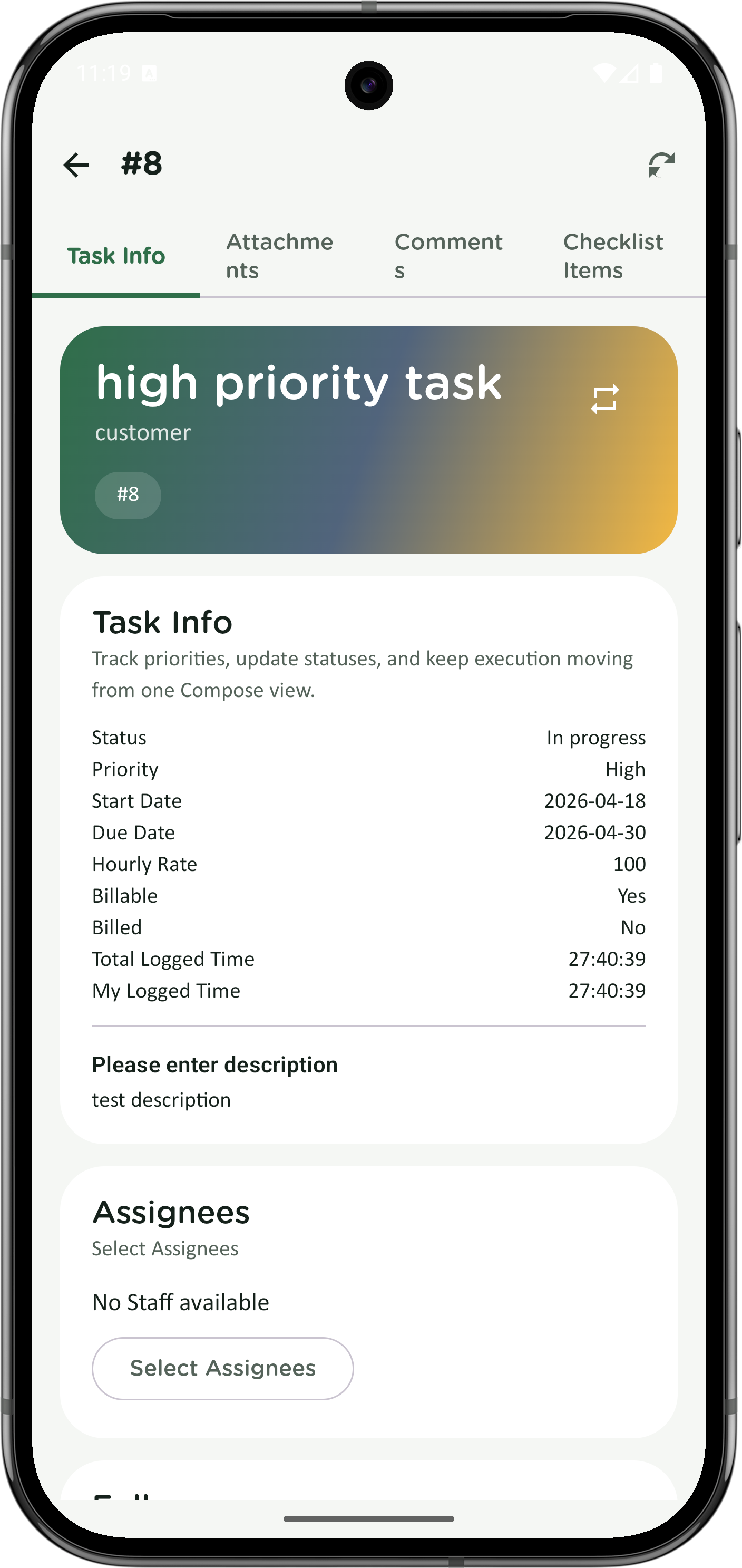 Perfex Android App (Lead Management App)