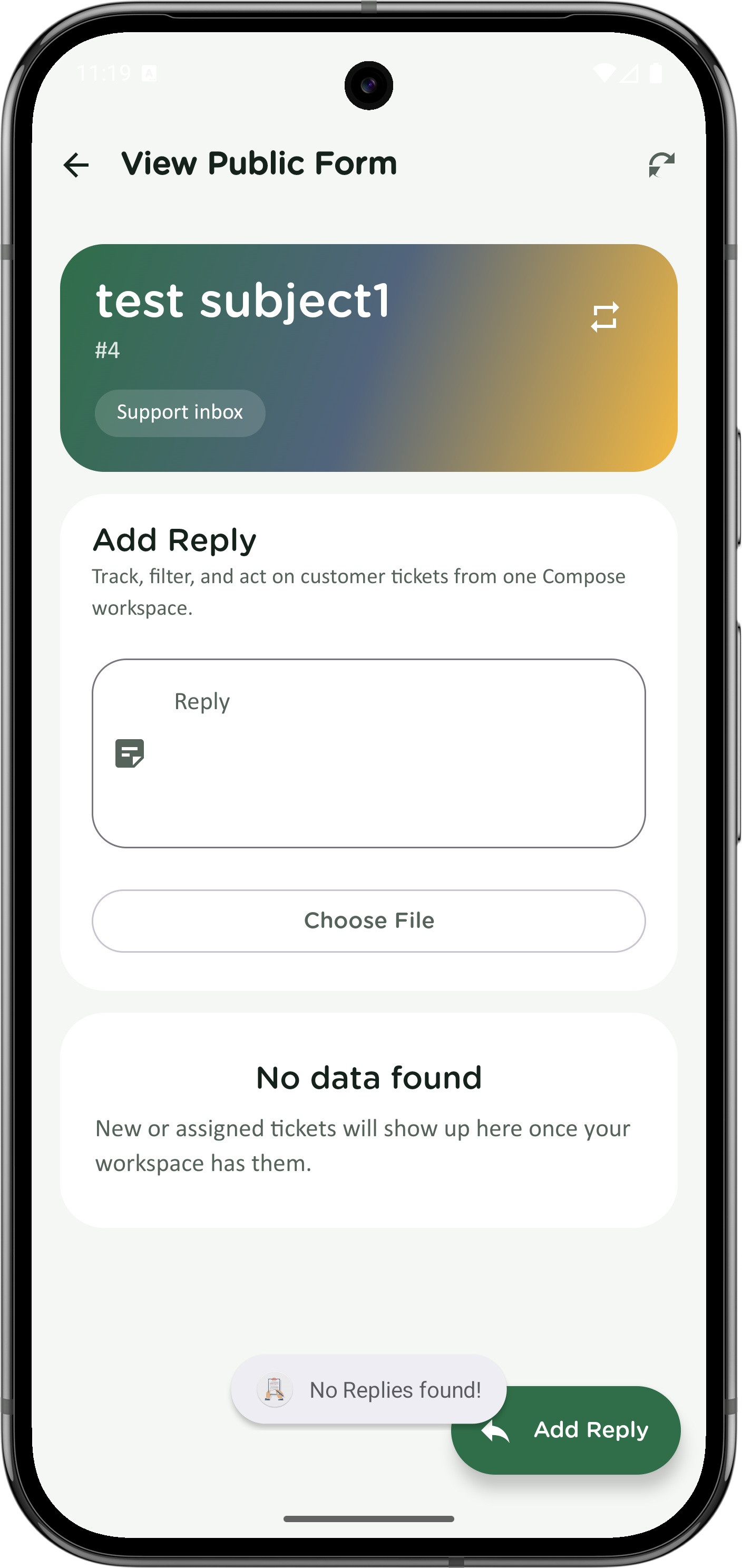 Perfex CRM tasks screen