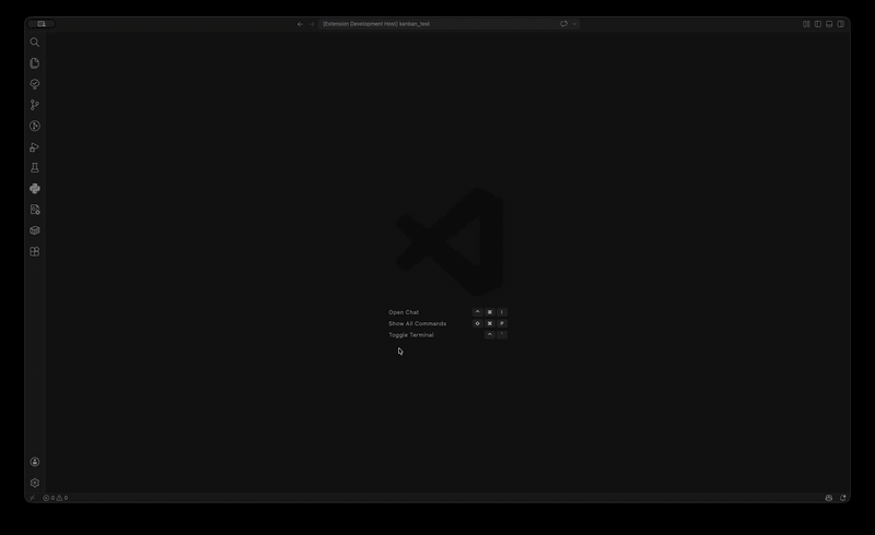 Creating and managing kanban boards with drag-and-drop