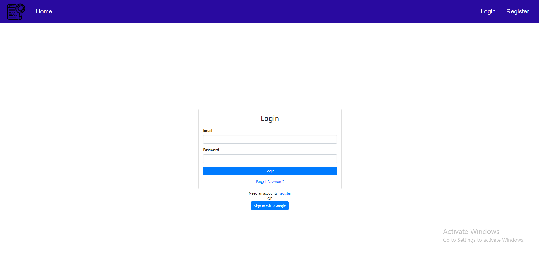 login