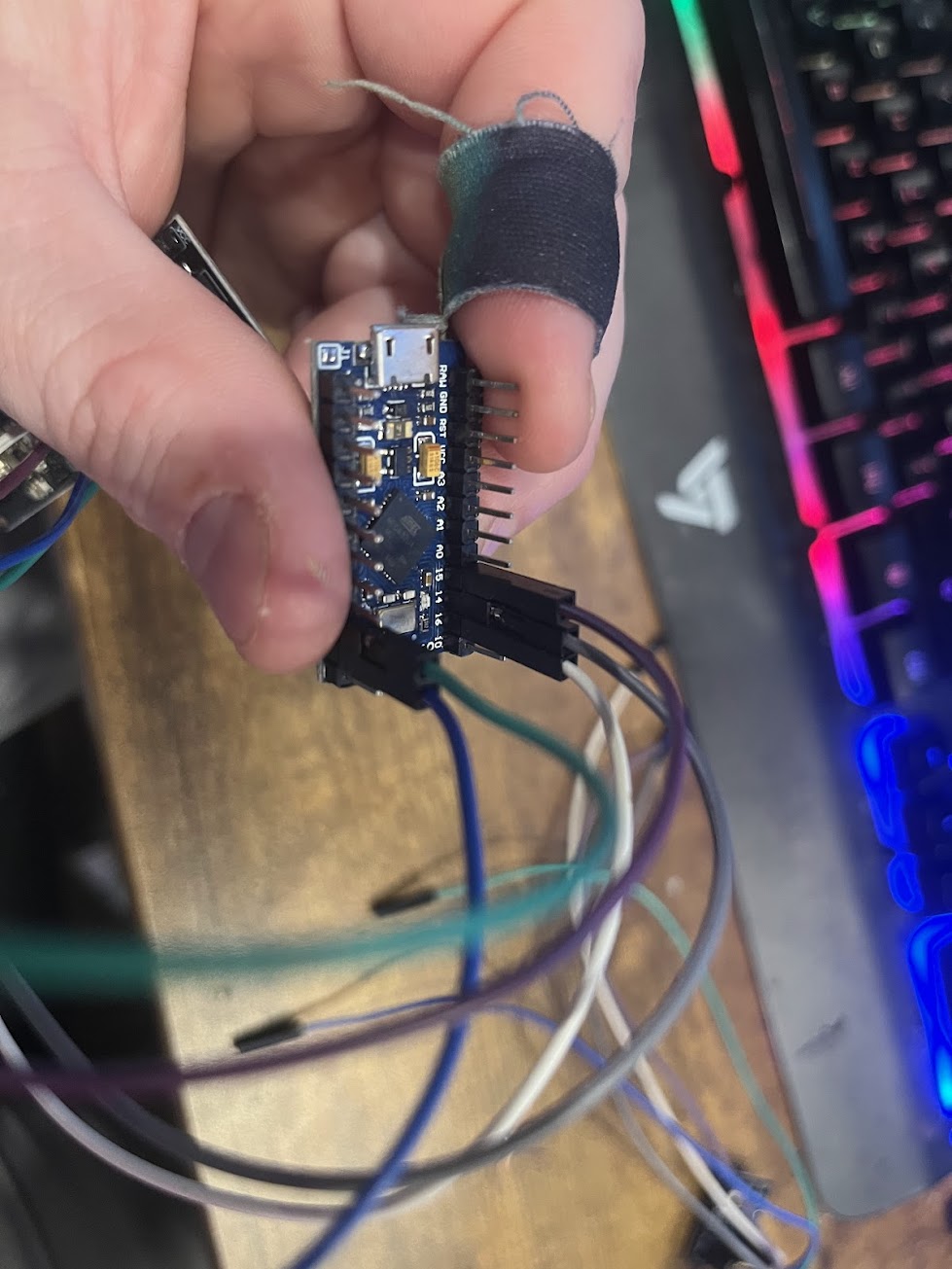 ATMEGA32U4 Wiring