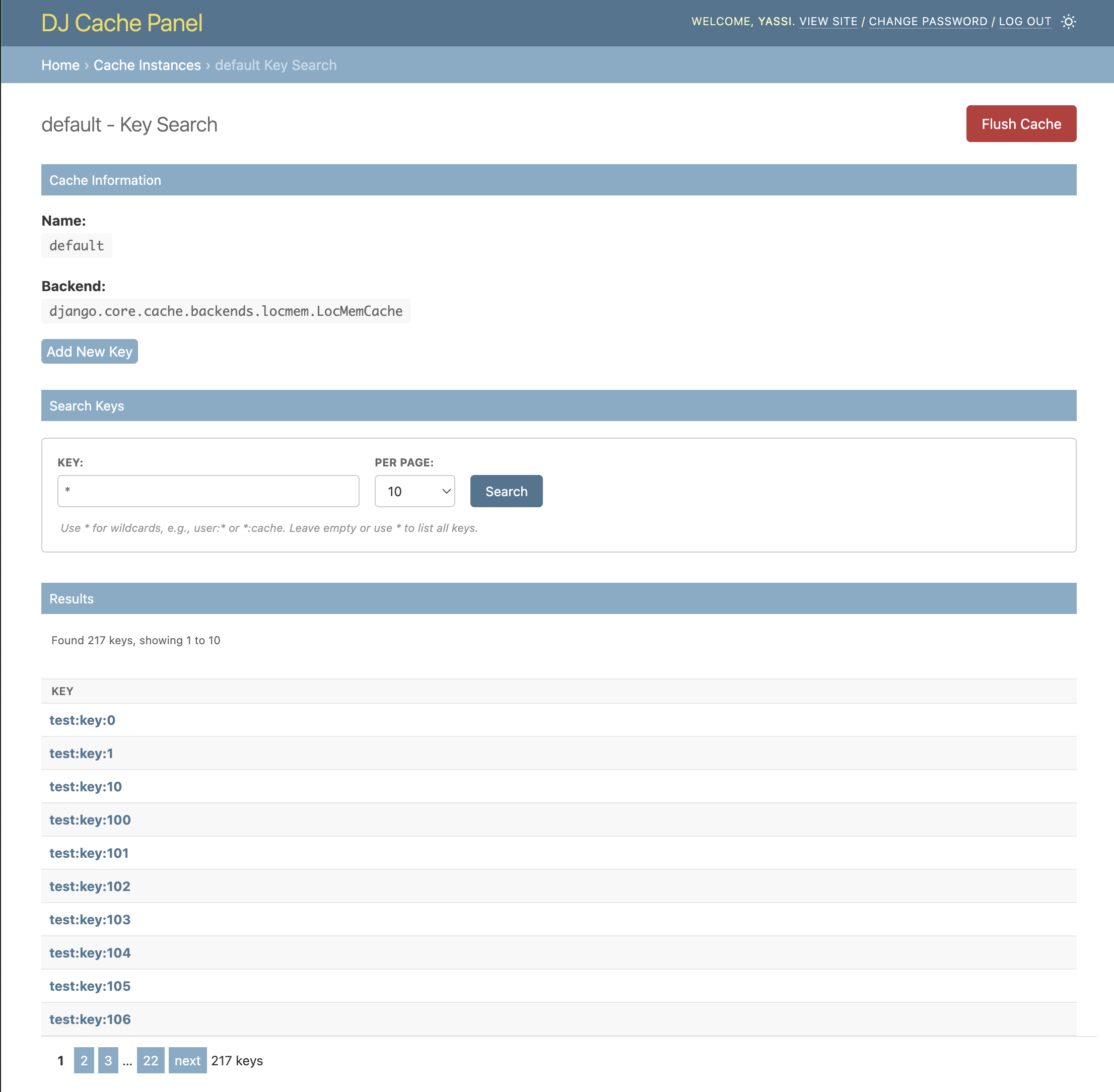 Key Search