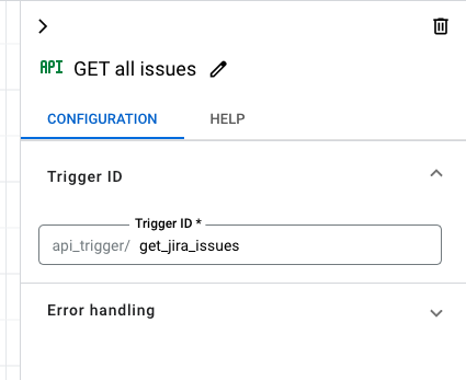 Fetch all API trigger