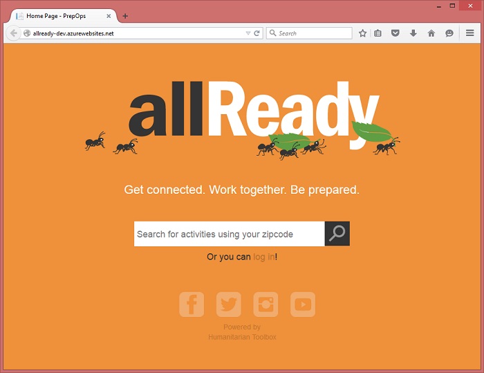 allReady web portal