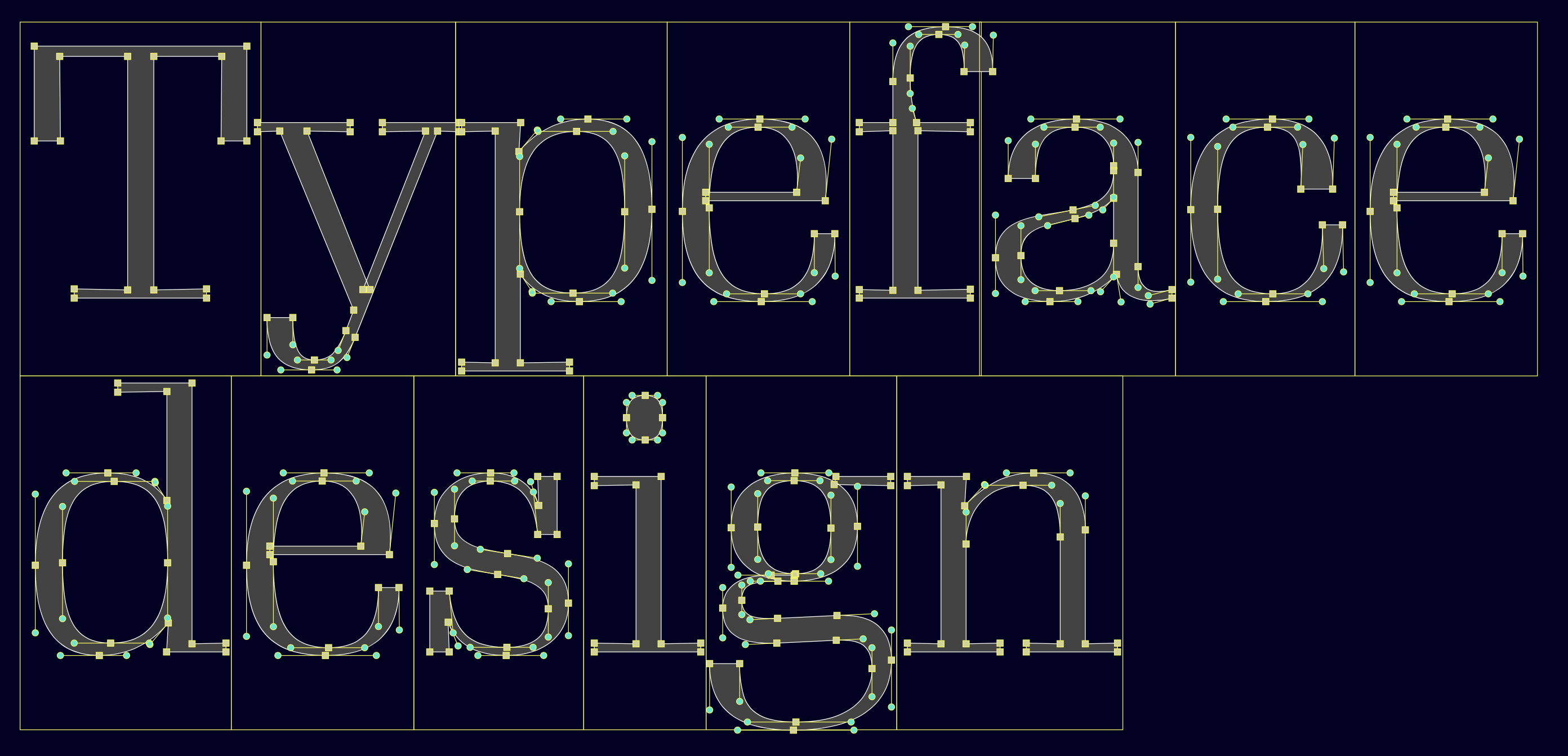 Typeface Design