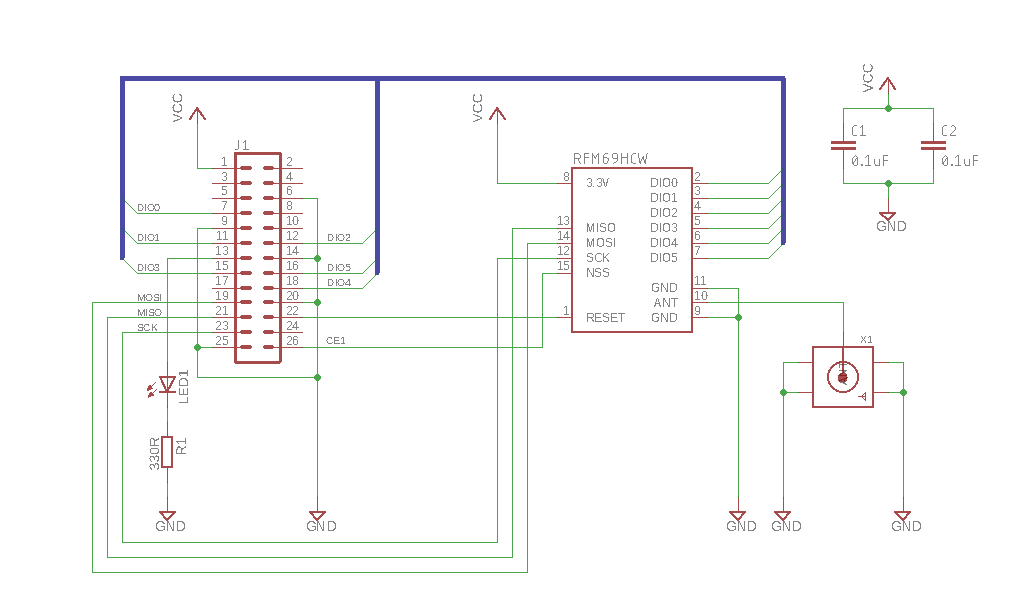 RFM69 Schematic