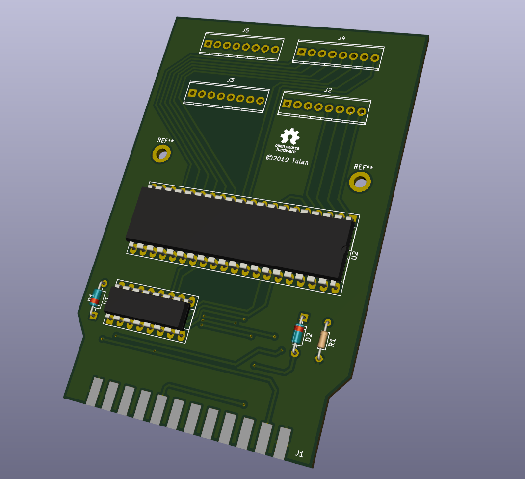 Userport expander, from the project README
