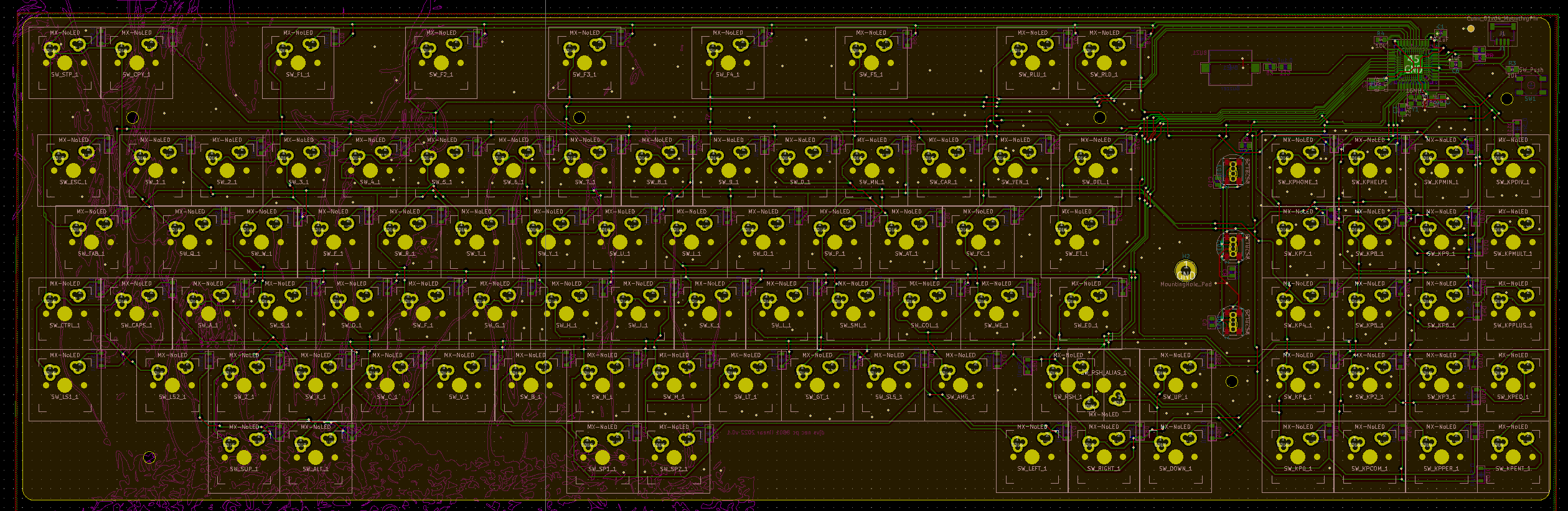 Screenshot of PCB