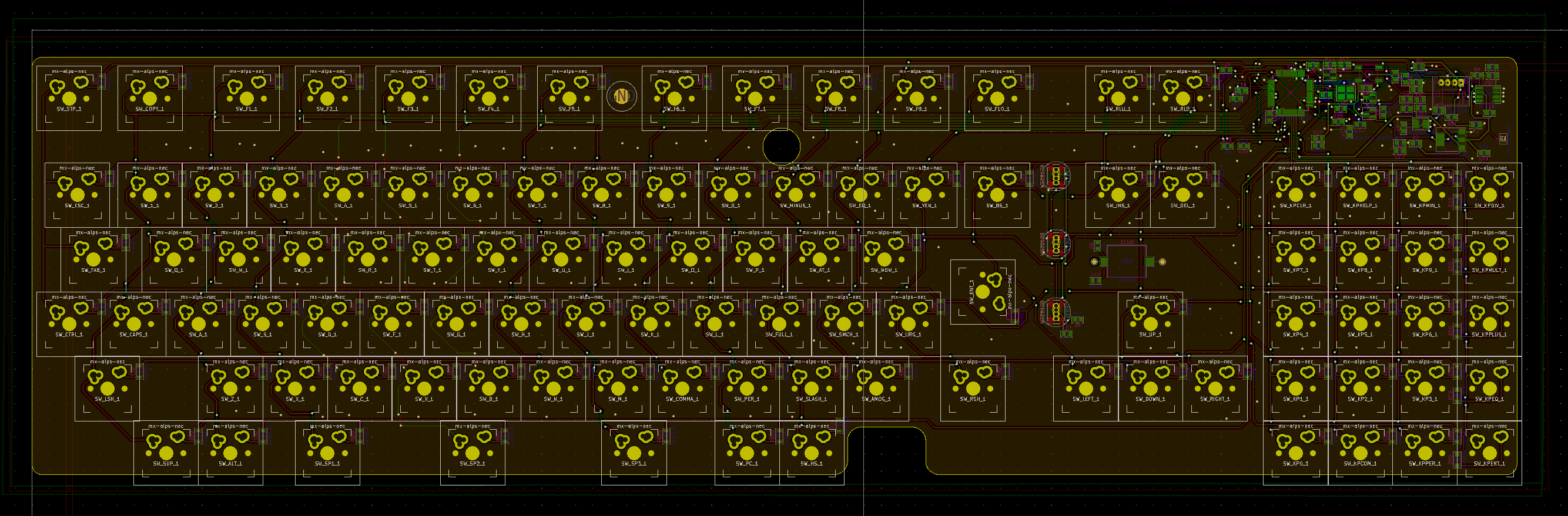 Screenshot of PCB