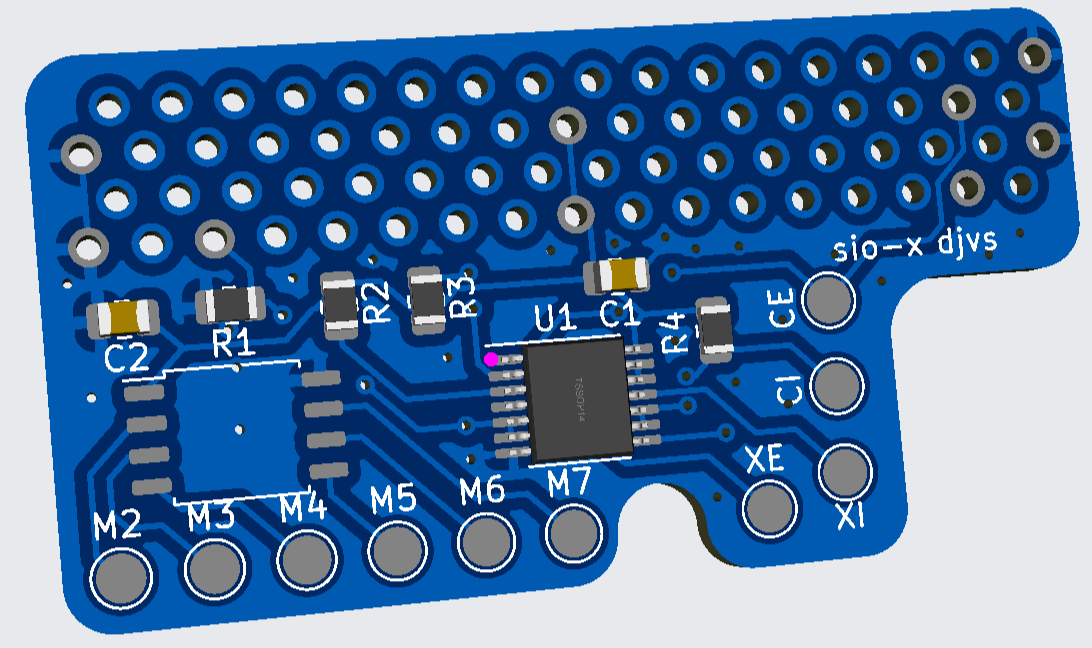 Screenshot of PCB