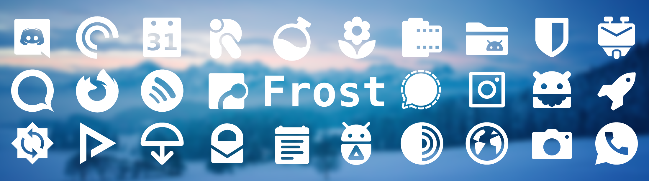 Github Dkanada Frost Icon Pack For Android Devices