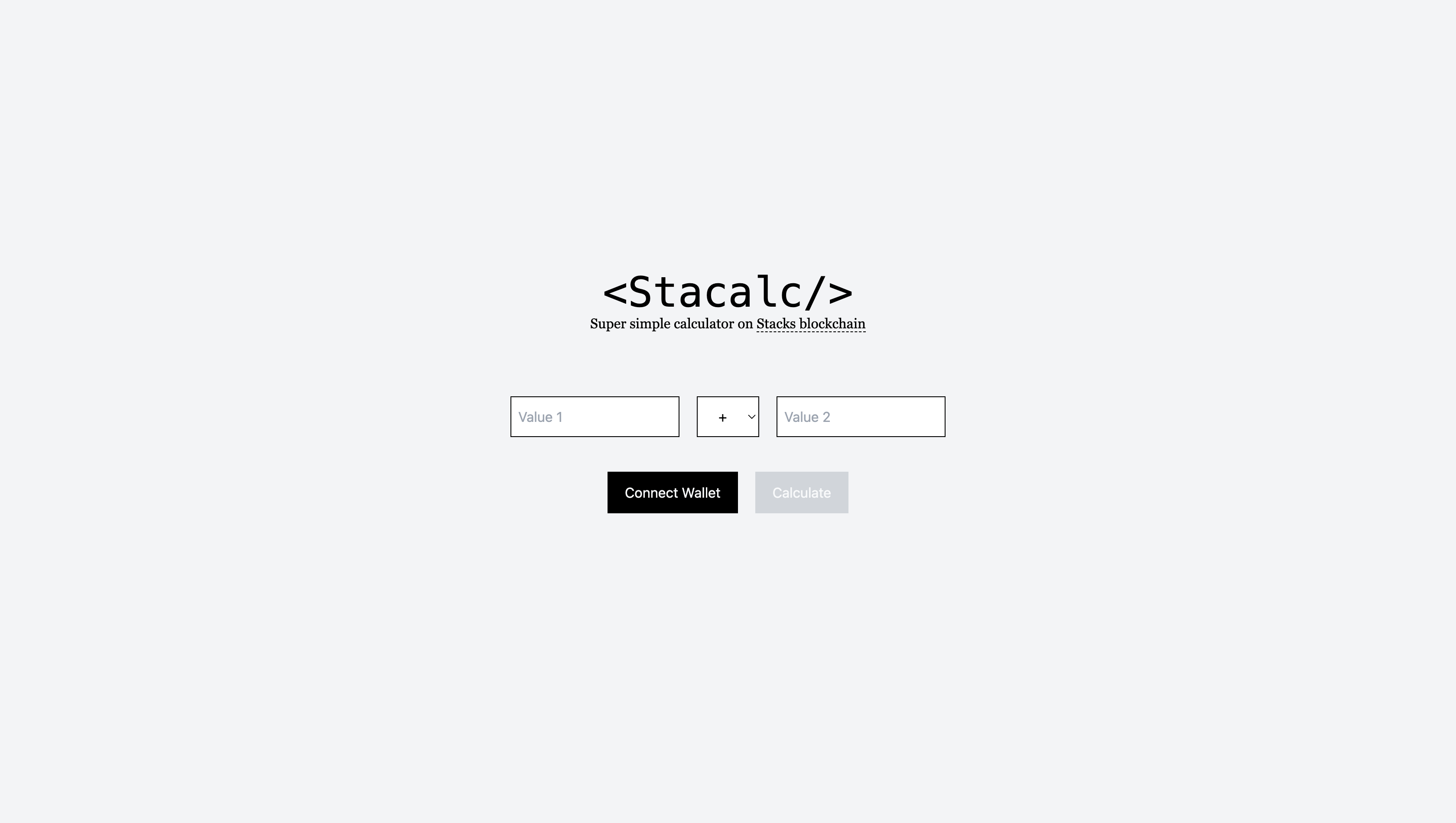 Stacalc on localhost.png