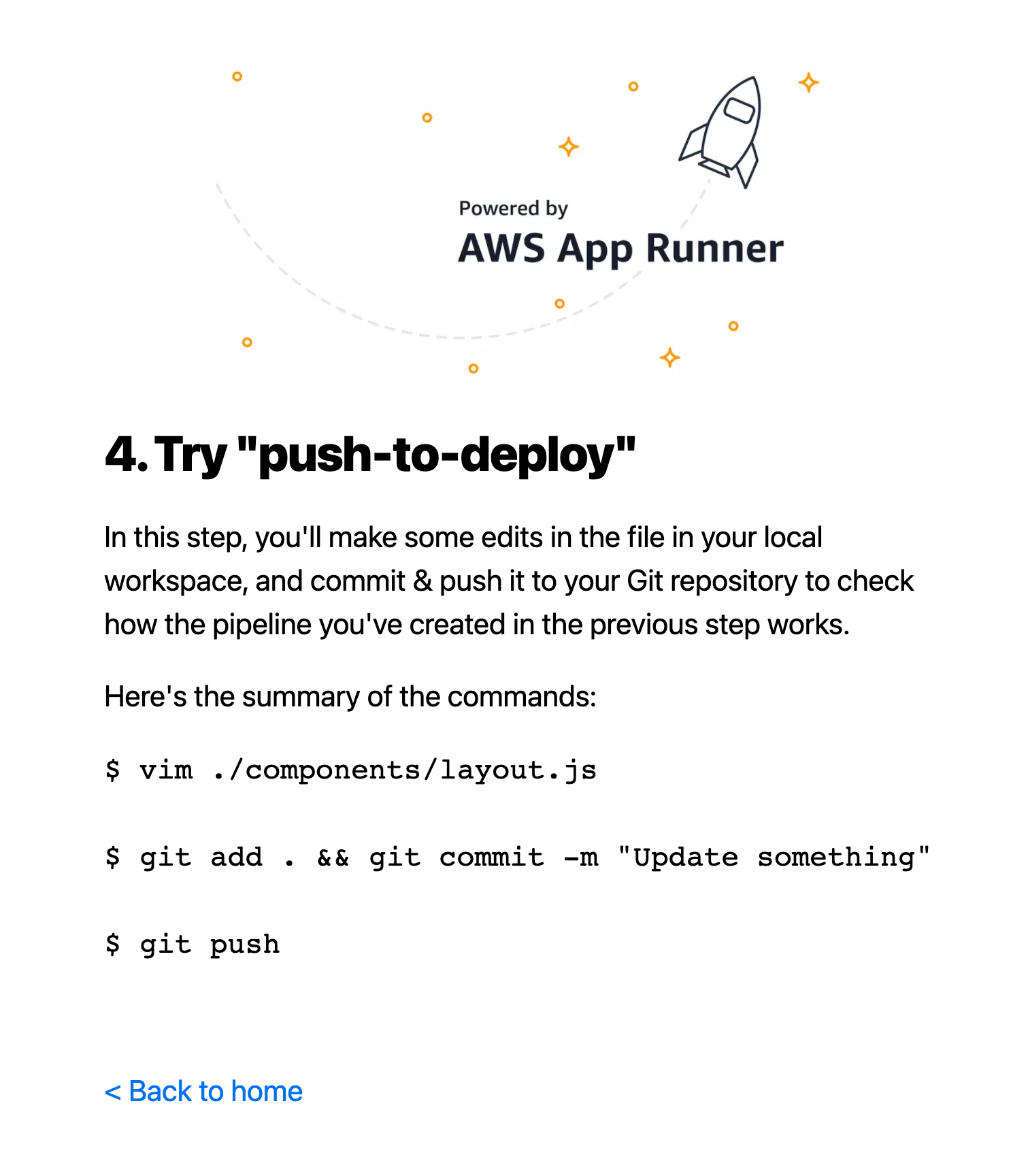 Try push-to-deploy