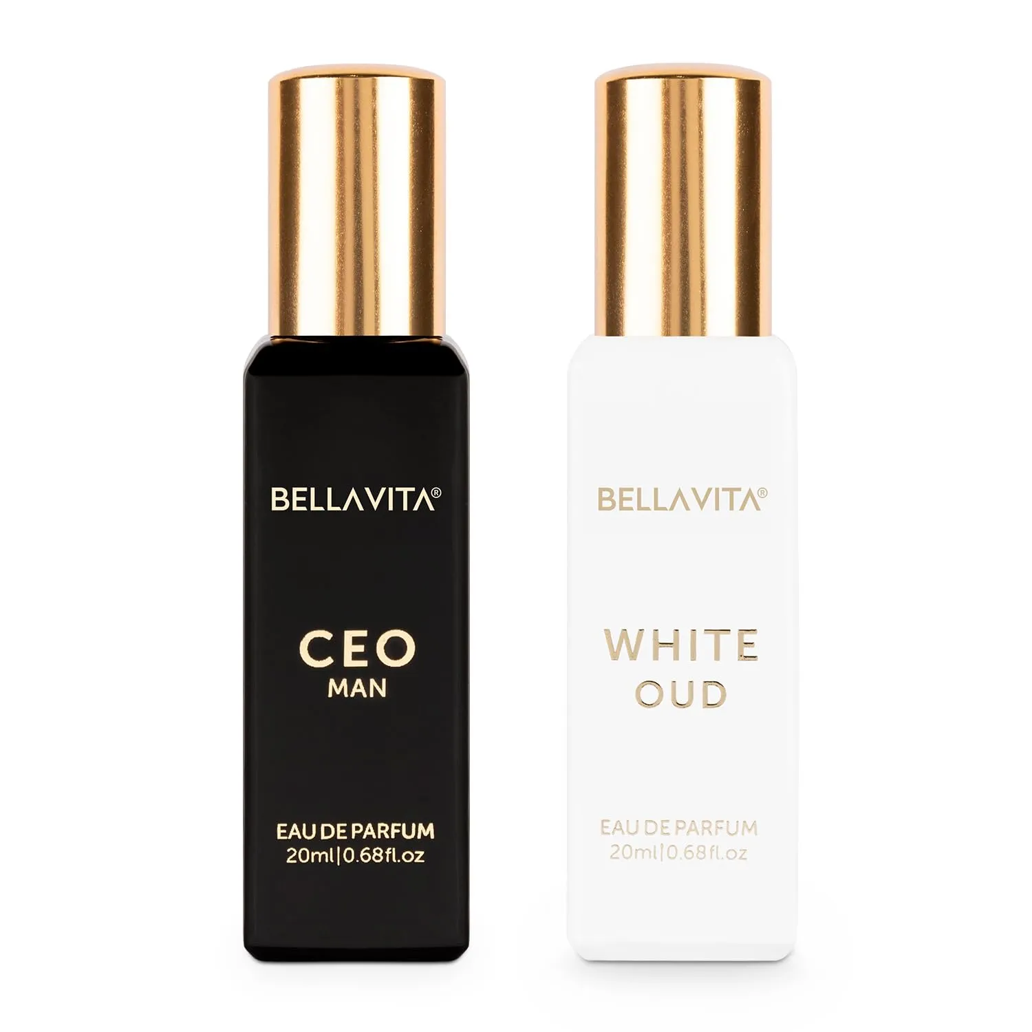 BELLAVITA CEO MAN and WHITE OUD