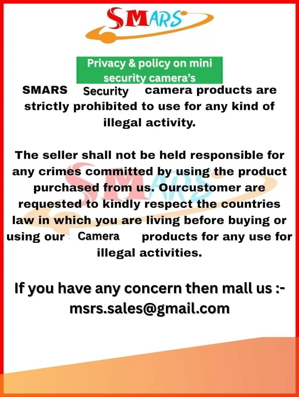 smars MSBT02 4K Button WiFi Camera Features