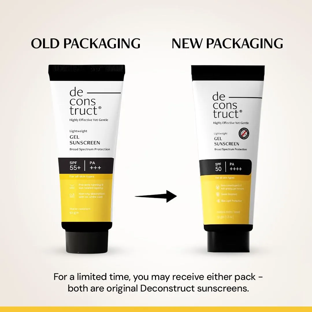 Deconstruct Gel Sunscreen
