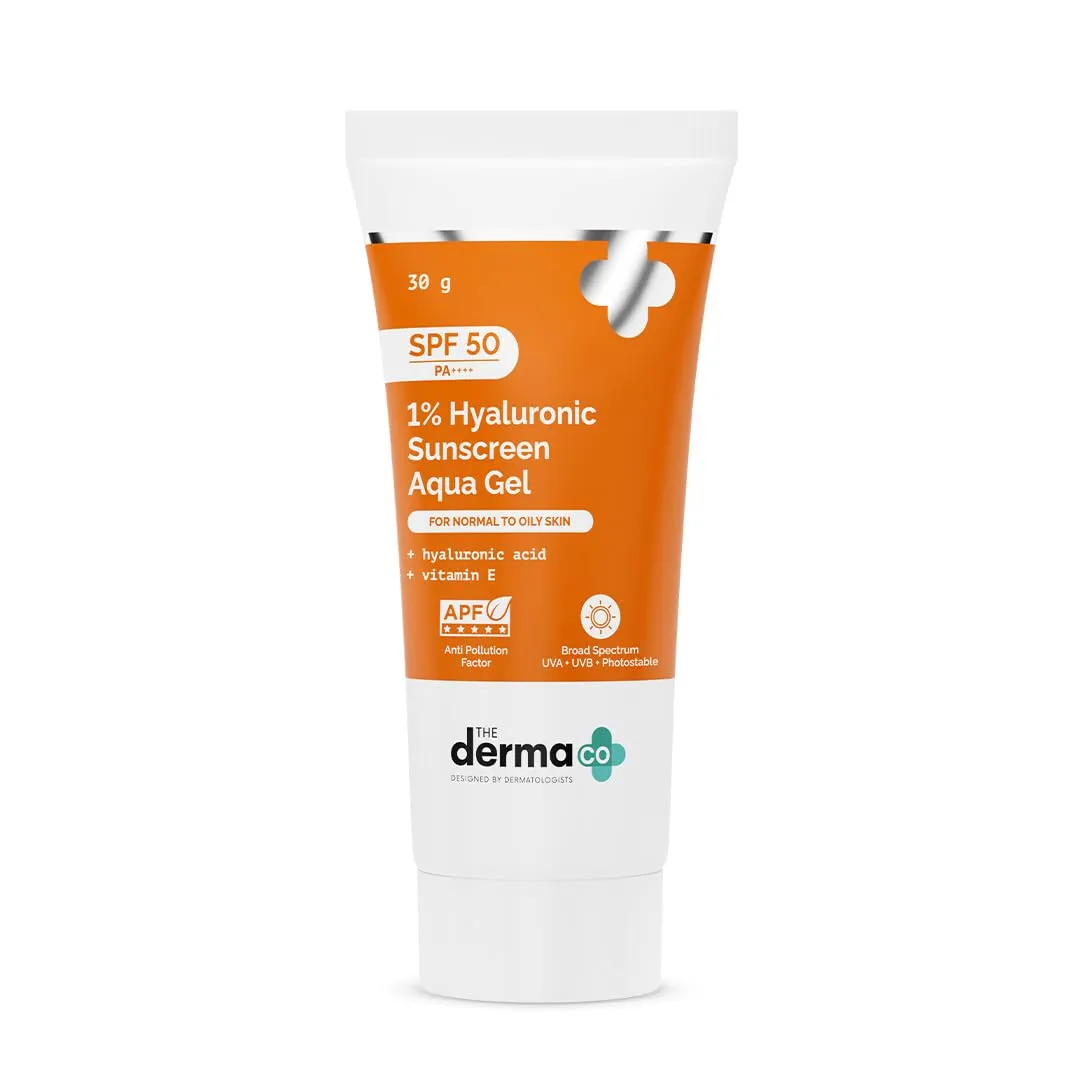 Derma Co 1% Hyaluronic Sunscreen Aqua Gel