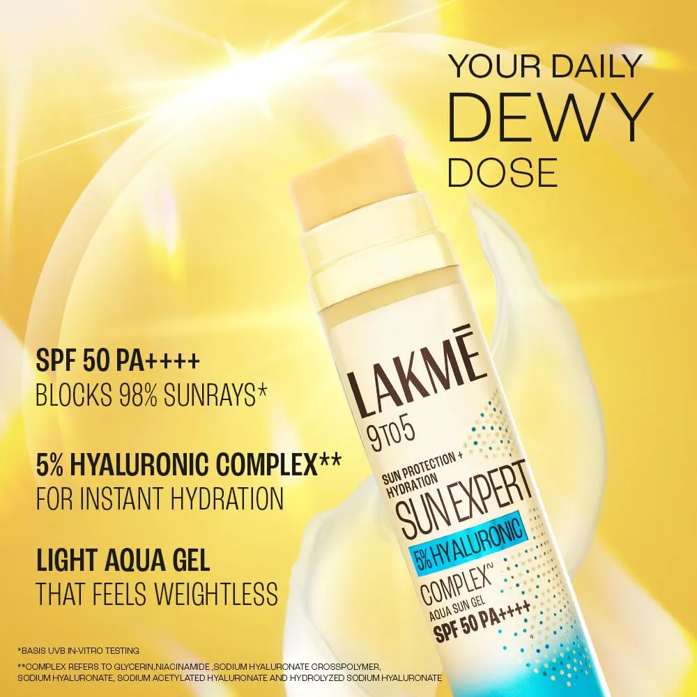 Lakmē Sun Expert Sunscreen Features