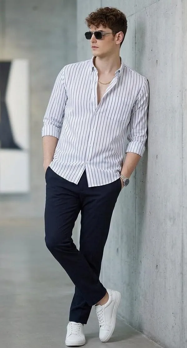 U TURN Men's Casual Shirt