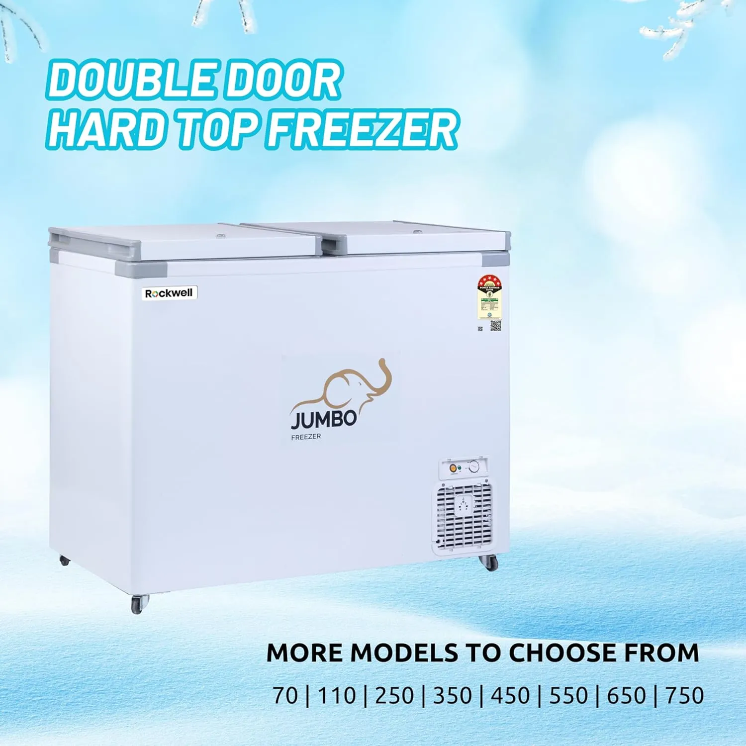 Rockwell 350DDU Deep Freezer