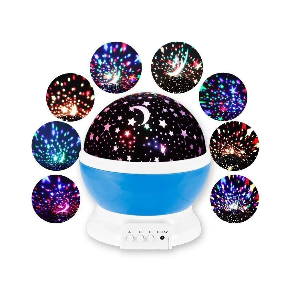 Romantic Sky Star Master Night Projector Lamp Features