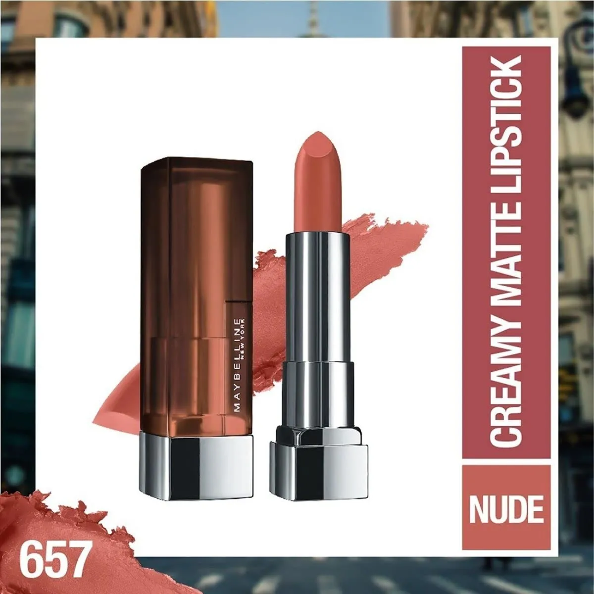 Maybelline New York Color Sensational Creamy Matte Lipstick Features