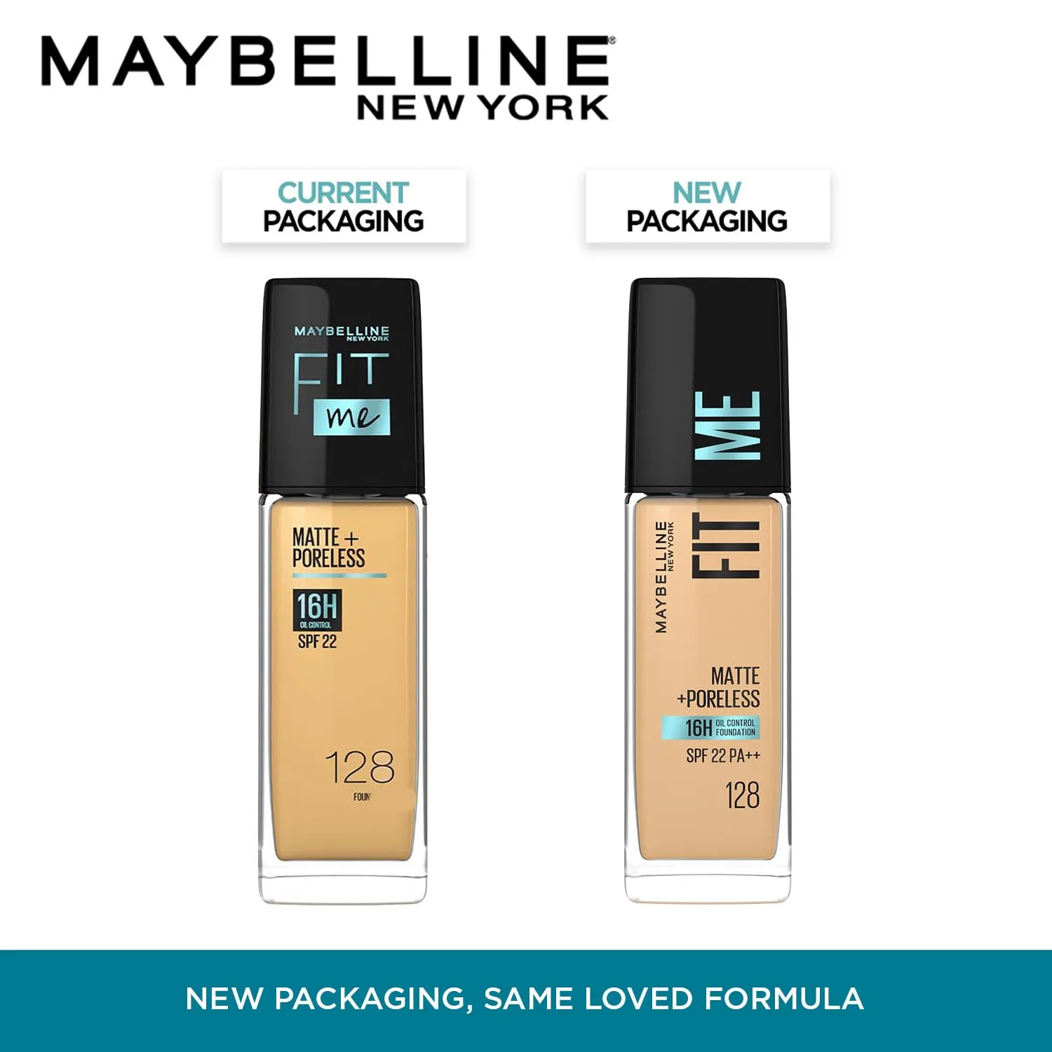 Maybelline New York Fit Me Matte + Poreless Liquid Foundation