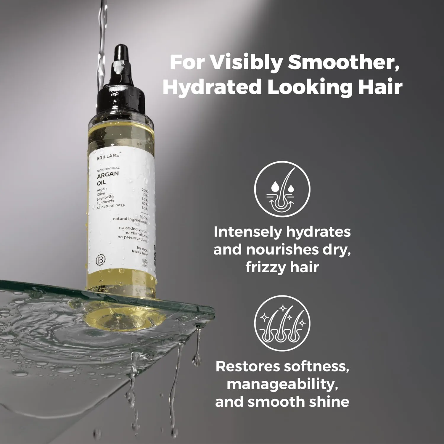 Brillare Argan Hair Oil Benefits