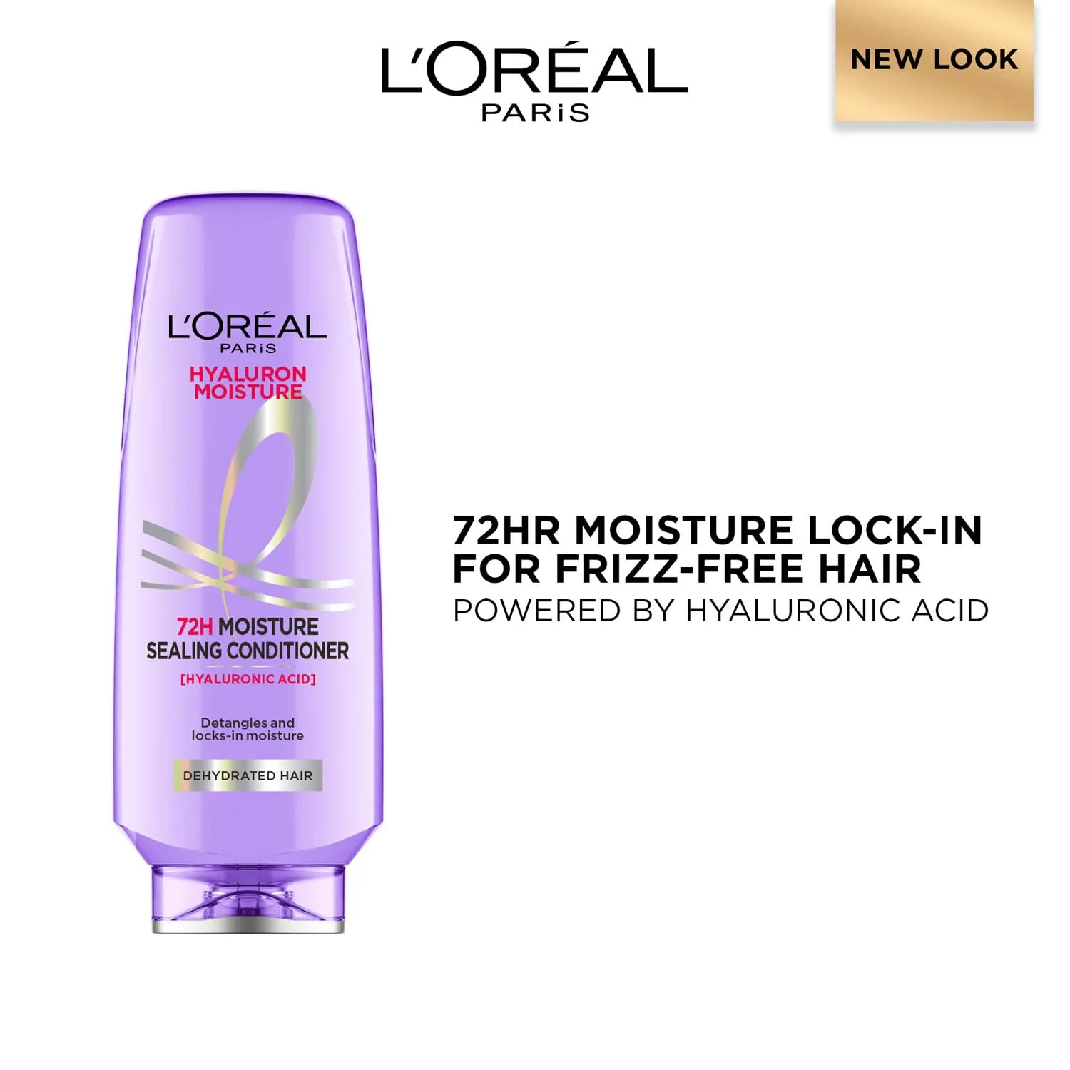 L'Oréal Paris Fresh Hyaluron Moisture 72HR Conditioner Features