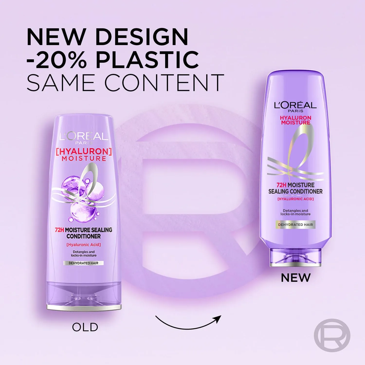 L'Oréal Paris Fresh Hyaluron Moisture 72HR Conditioner Results