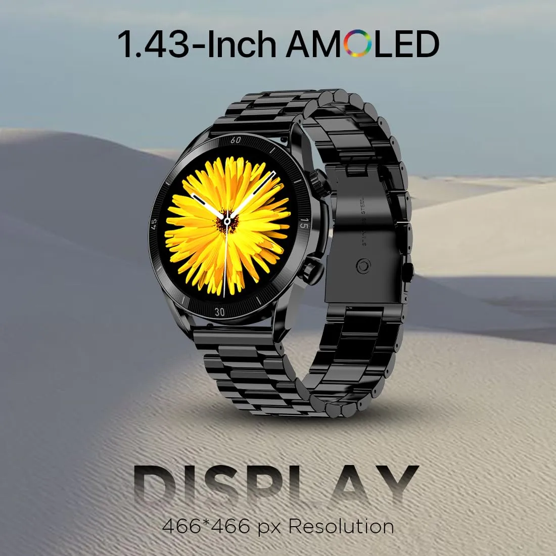 Fire-Boltt Legacy Luxury Round Smart Watch