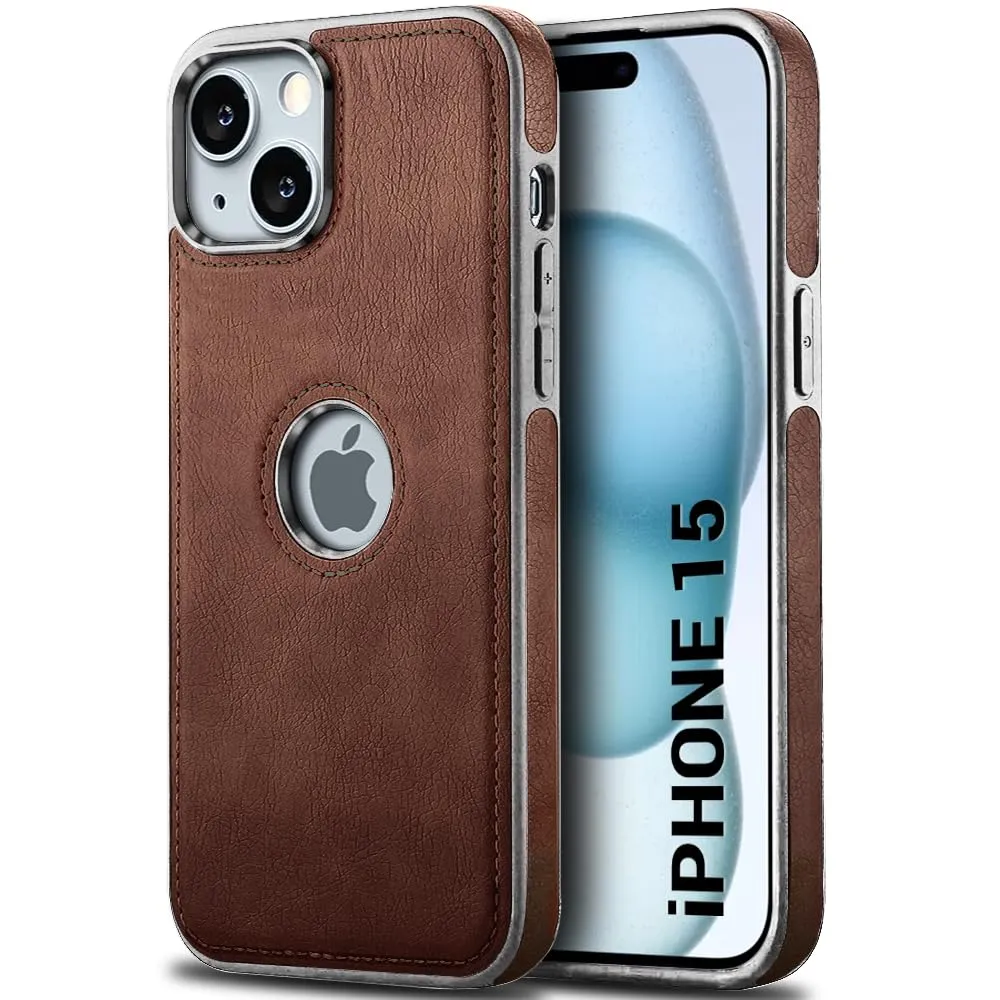 TheGiftKart Genuine Leather Finish Back Cover Case