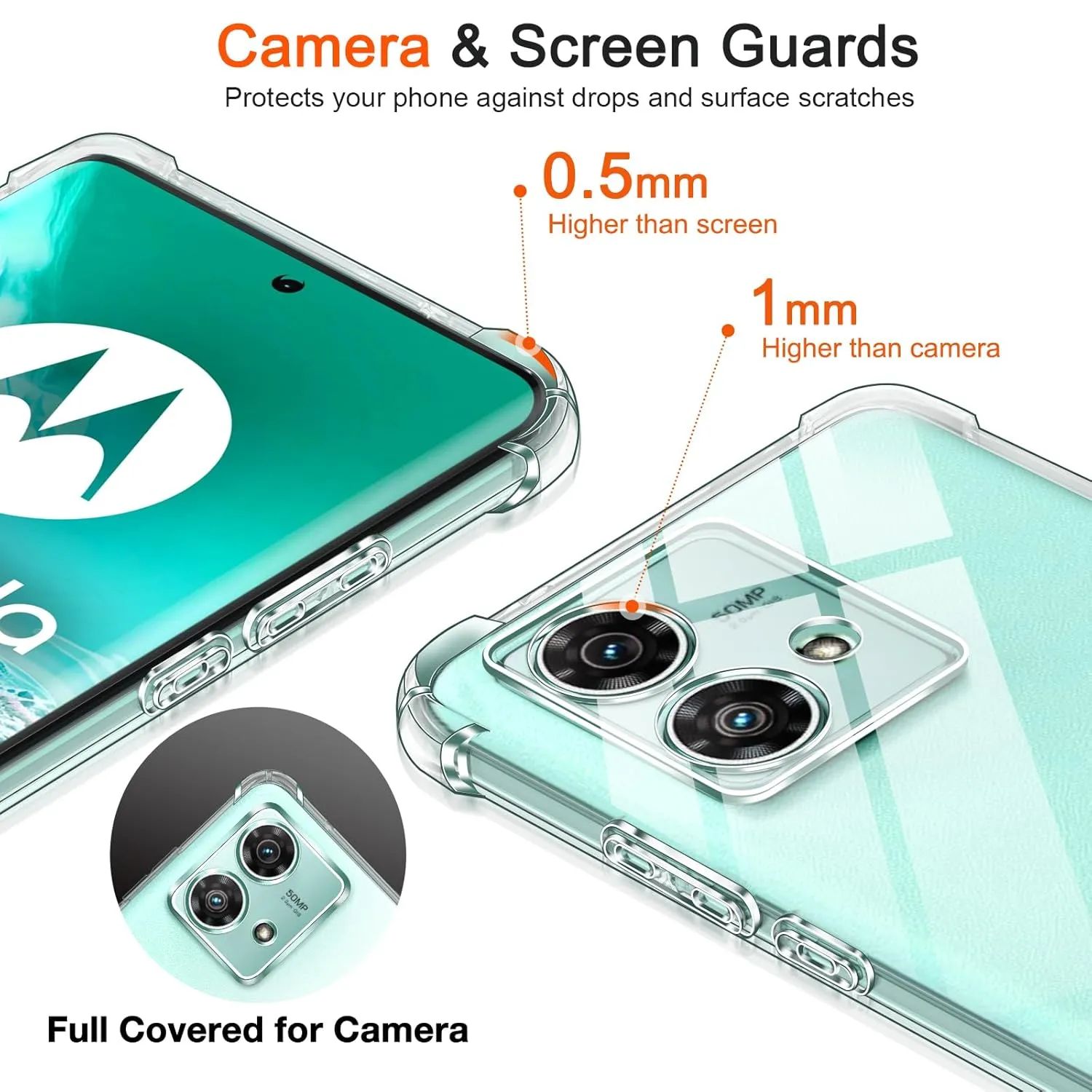 Close‑up of silicone grip edges