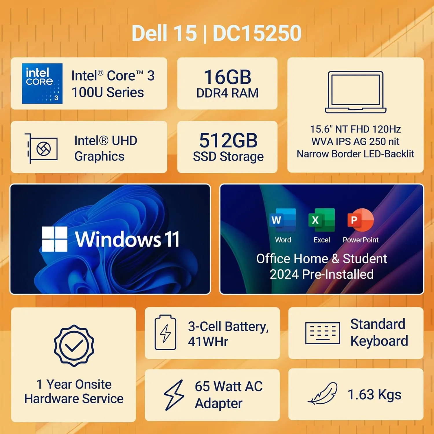 Dell 15 Laptop Ports and Connectivity