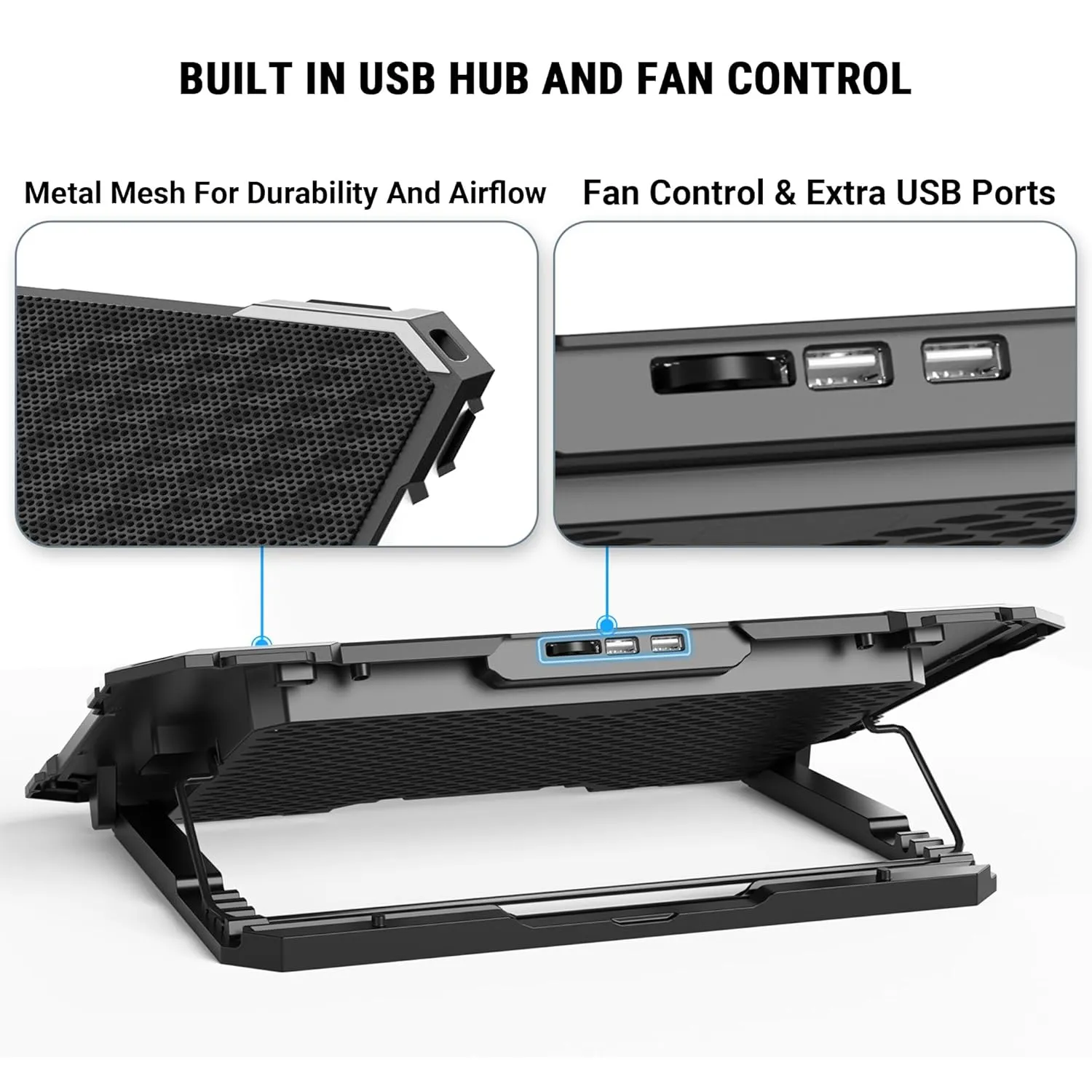 Side view of Ant Esports NC230 showing adjustable height design